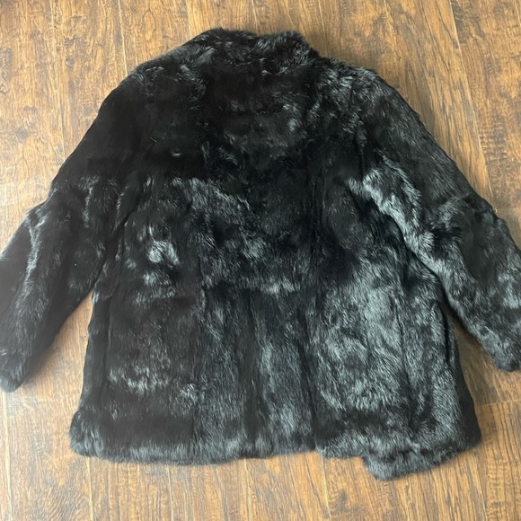 Real Rabbit Fur Coat - Picture 5 of 5